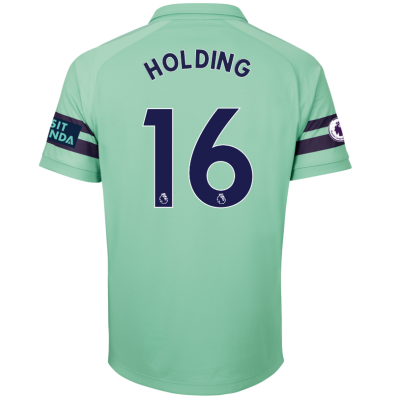 Arsenal 2018/19 Rob Holding 16 Third Shirt Soccer Jersey