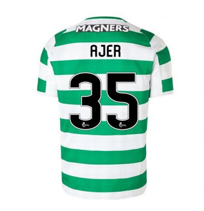 Celtic 2018/19 Home Ajer 35 Shirt Soccer Jersey