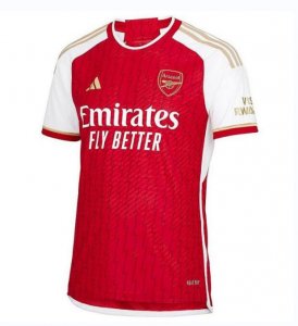 Men 2023/24 Arsenal Home Soccer Jersey Player Edition