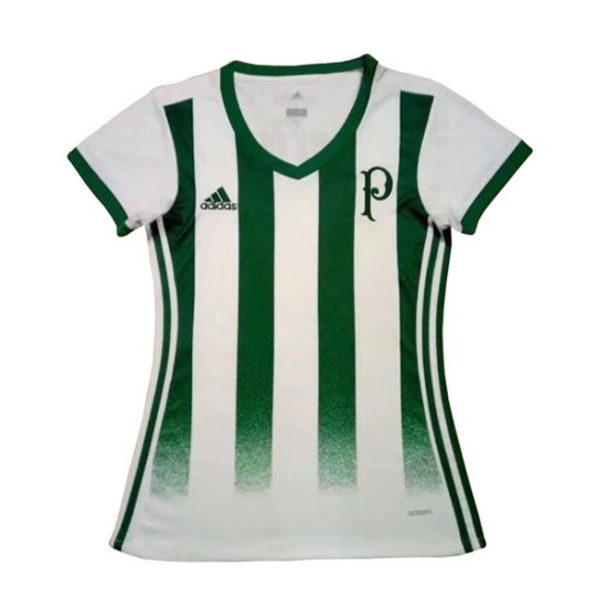 Palmeiras SP 2017/18 Away Women's Shirt Soccer Jersey - Click Image to Close