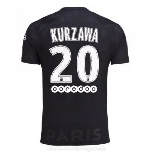 PSG 2017/18 Third Kurzawa #20 Shirt Soccer Jersey