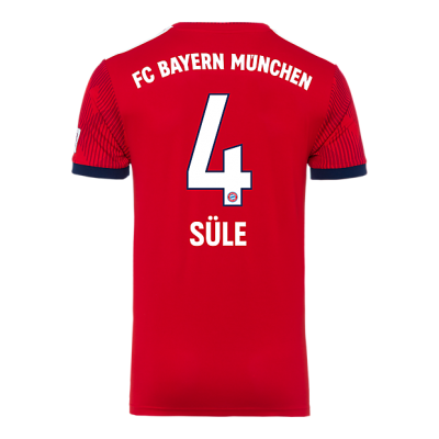 Bayern Munich 2018/19 Home 4 Süle Shirt Soccer Jersey