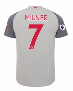 Liverpool 2018/19 JAMES MILNER 7 Third Shirt Soccer Jersey