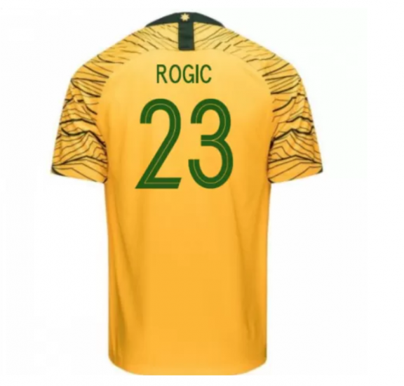 Australia 2018 FIFA World Cup Home Tom Rogic Shirt Soccer Jersey - Click Image to Close