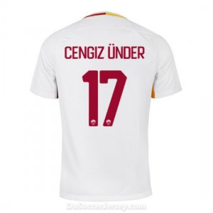 AS ROMA 2017/18 Away CENGIZ ÜNDER #17 Shirt Soccer Jersey