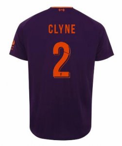 Liverpool 2018/19 NATHANIEL CLYNE 2 UCL Away Shirt Soccer Jersey