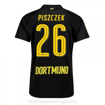 Borussia Dortmund 2017/18 Away Piszczek #26 Shirt Soccer Jersey