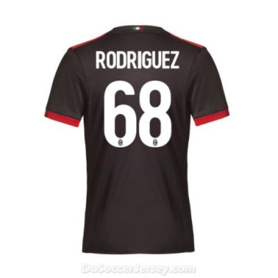 AC Milan 2017/18 Third Rodriguez #68 Shirt Soccer Jersey