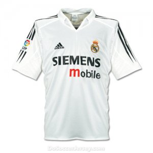 Real Madrid 04-05 Home Retro Shirt Soccer Jersey