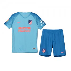 Atletico Madrid 2018/19 Away Kids Soccer Jersey Kit Children Shirt + Shorts