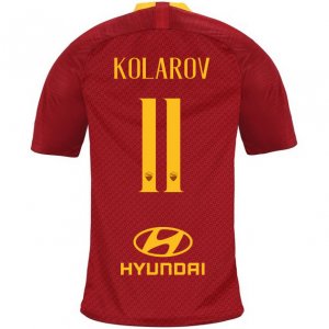 AS Roma 2018/19 KOLAROV 11 Home Shirt Soccer Jersey