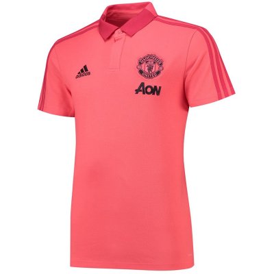 Manchester United 2018/19 Pink Polo Shirt