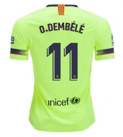 Barcelona 2018/19 Away Ousmane Dembele 11 Shirt Soccer Jersey