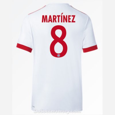 Bayern Munich 2017/18 UCL Martínez #8 Shirt Soccer Jersey