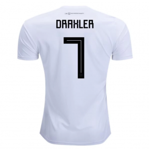 Germany 2018 World Cup Home Julian Draxler #7 Shirt Soccer Jersey