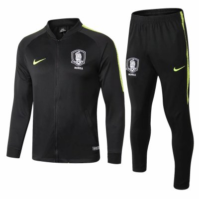 Korea 2018/19 Black Training Suit (Jacket+Trouser)