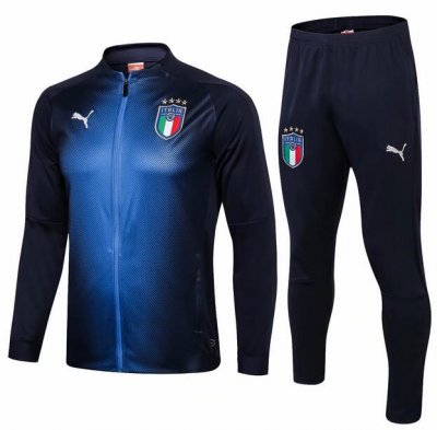 Italy 2018/19 Navy Training Suit (Jacket+Trouser)