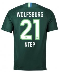 VfL Wolfsburg 2018/19 NTEP 21 Home Shirt Soccer Jersey