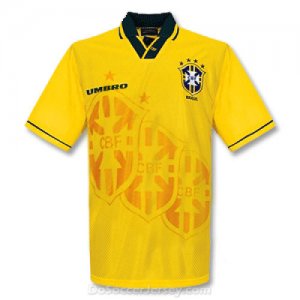 Brazil 1993/1994 Home Retro Shirt Soccer Jersey