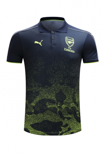 Arsenal Green 2017 Polo Shirt - Click Image to Close