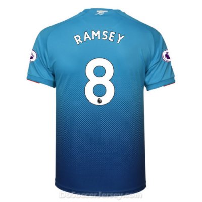 Arsenal 2017/18 Away RAMSEY #8 Shirt Soccer Jersey