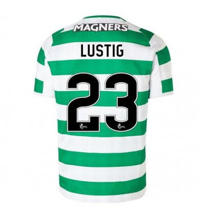 Celtic 2018/19 Home Lustig 23 Shirt Soccer Jersey