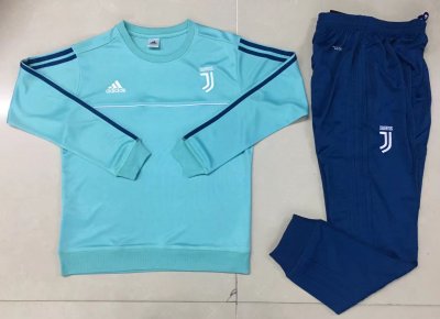 Juventus 2017/18 Aqua Training Suit (O'Neck Sweat Shirt+Pants)