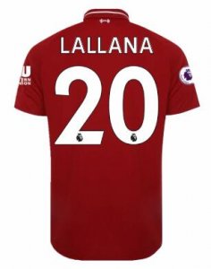 Liverpool 2018/19 Home LALLANA Shirt Soccer Jersey