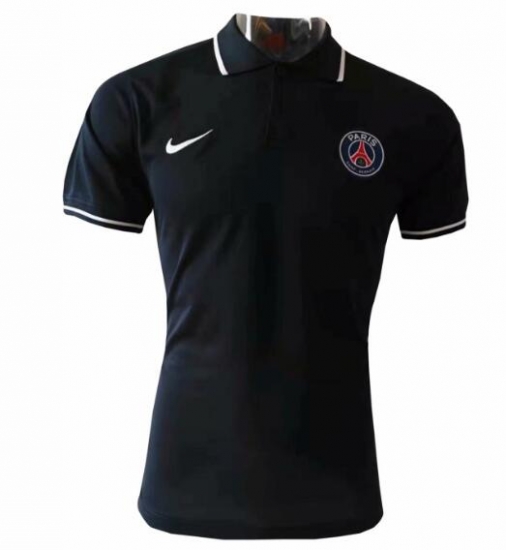 PSG 2019/2020 Navy Polo Shirt - Click Image to Close