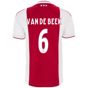 Ajax 2018/19 donny van de beek 6 Home Shirt Soccer Jersey