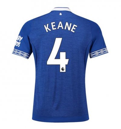 Everton 2018/19 Keane 4 Home Shirt Soccer Jersey