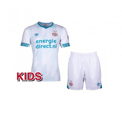 PSV Eindhoven 2018/19 Away Kids Soccer Jersey Kit Children Shirt + Shorts