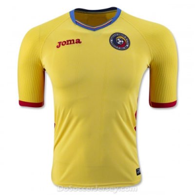 Romania 2016/17 Home Shirt Soccer Jersey