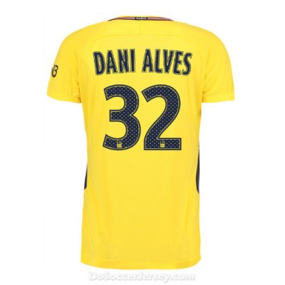 PSG 2017/18 Away Dani Alves #32 Shirt Soccer Jersey