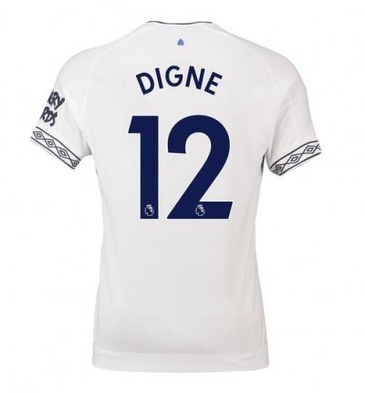 Everton 2018/19 Digne 12 Third Shirt Soccer Jersey