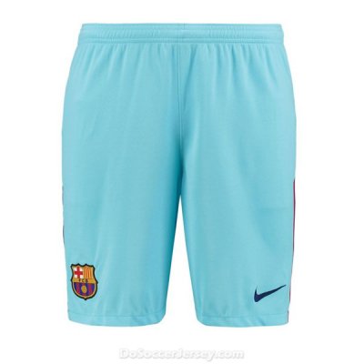 Barcelona 2017/18 Away Soccer Shorts