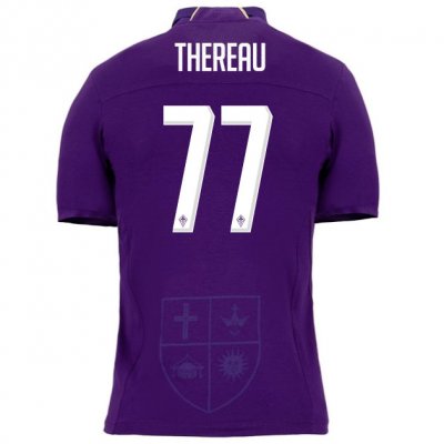 Fiorentina 2018/19 THEREAU 77 Home Shirt Soccer Jersey