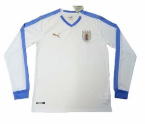 Uruguay 2019 Copa America Away Long Sleeved Shirt Soccer Jersey