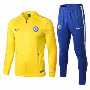 Chelsea 2018/19 Yellow Training Suit (Jacket+Trouser)