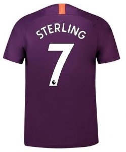 Manchester City 2018/19 Sterling 7 Third Shirt Soccer Jersey