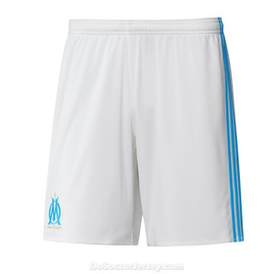 Olympique Marseille 2017/18 Home Soccer Shorts