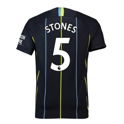 Manchester City 2018/19 Stones 5 Away Shirt Soccer Jersey