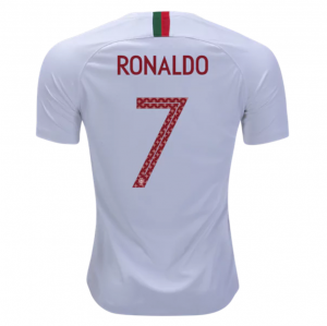 Portugal 2018 World Cup Away Cristiano Ronaldo Shirt Soccer Jersey