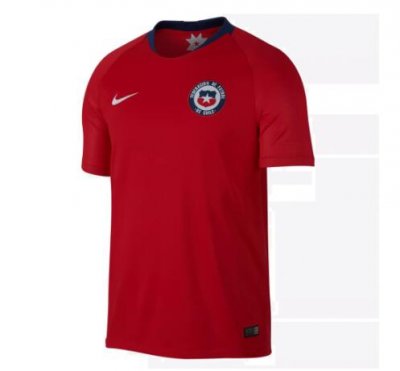 Chile 2018 World Cup Home Shirt Soccer Jersey