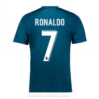 Real Madrid 2017/18 Third Ronaldo #7 Shirt Soccer Jersey
