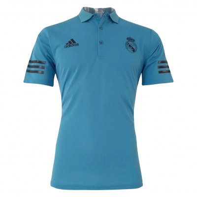 Real Madrid Champions League Blue 2017 Polo Shirt