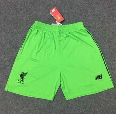 Liverpool 2018/19 Green Soccer Goalkeeper Shorts