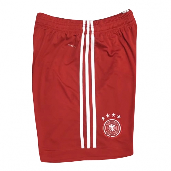 Germany 2018 World Cup Goalkeeper Red Soccer Shorts - Click Image to Close
