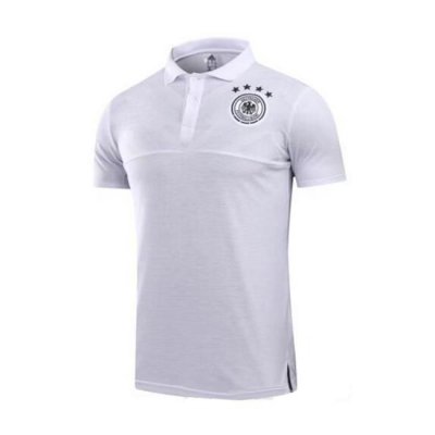 Germany 2017/18 White Polo Shirt