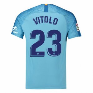 Atletico Madrid 2018/19 Vitolo 23 Away Shirt Soccer Jersey